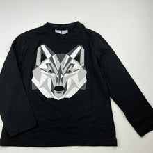 Load image into Gallery viewer, Boys Kids &amp; Co, cotton long sleeve pyjama top, wolf, EUC, size 7,  