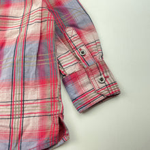 Load image into Gallery viewer, Boys Pumpkin Patch, checked cotton long sleeve shirt, EUC, size 2,  