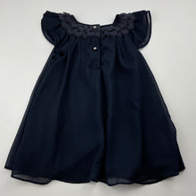 Load image into Gallery viewer, Girls MAX STUDIO, lined navy lightweight top, GUC, size 3,  