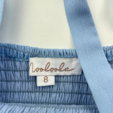 Load image into Gallery viewer, Girls Mooloola, shirred stretchy summer top, GUC, size 8,  