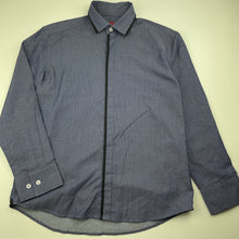 Load image into Gallery viewer, Boys Fred Bracks, blue &amp; white long sleeve dress shirt, EUC, size 10,  
