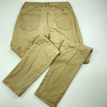 Load image into Gallery viewer, Boys Uniqlo, stretch cotton casual pants, elasticated, Inside leg: 65cm, marks front &amp; back, FUC, size 11-12,  