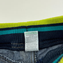Load image into Gallery viewer, Boys Target, blue denim pants, elasticated, Inside leg: 37cm, GUC, size 3,  