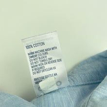 Load image into Gallery viewer, Boys Anko, blue cotton short sleeve shirt, FUC, size 7,  