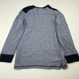 Boys 1964 Denim Co, cotton long sleeve top, mark back right sleeve, FUC, size 7,  