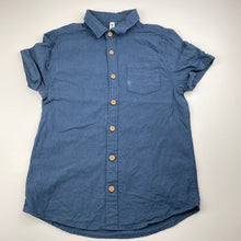 Load image into Gallery viewer, Boys KID, linen / cotton short sleeve shirt, FUC, size 10,  