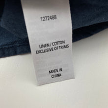 Load image into Gallery viewer, Boys KID, linen / cotton short sleeve shirt, FUC, size 10,  