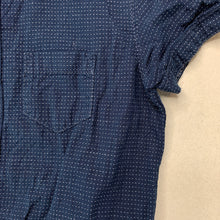 Load image into Gallery viewer, Boys Anko, navy cotton short sleeve shirt, GUC, size 2,  
