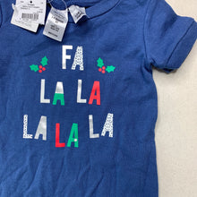 Load image into Gallery viewer, unisex Tiny Little Wonders, Christmas cotton romper + hat, NEW, size 00,  