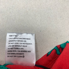 Load image into Gallery viewer, Boys B&amp;L, Christmas cotton short sleeve shirt, dinosaurs, EUC, size 0,  