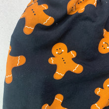 Load image into Gallery viewer, Boys Tilt, lightweight board shorts, gingerbread men, GUC, size 1,  