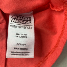 Load image into Gallery viewer, Girls Peter Alexander, Disney Minnie Mouse pyjama top, NEW, size 0,  