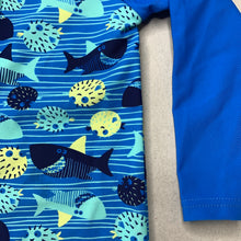 Load image into Gallery viewer, Boys Target, all-in-one rashie suit, sharks, FUC, size 1,  