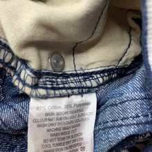 Load image into Gallery viewer, Boys Baby Patch, distressed denim pants, elasticated, GUC, size 00,  