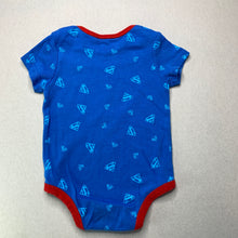 Load image into Gallery viewer, Boys DC Comics, Superman bodysuit / romper, GUC, size 1,  
