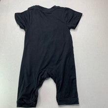 Load image into Gallery viewer, Boys black, lightweight romper, whale, GUC, size 2,  
