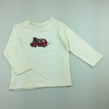 Load image into Gallery viewer, Boys Target, organic cotton long sleeve t-shirt / tee, GUC, size 0