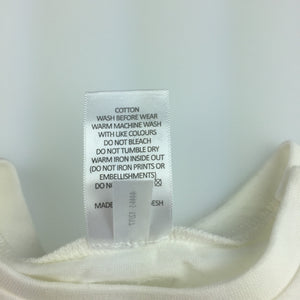 Boys Target, organic cotton long sleeve t-shirt / tee, GUC, size 0