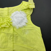 Load image into Gallery viewer, Girls lined, lightweight cotton top, no size, armpit to armpit: 26cm, FUC, size 1-2,  