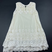 Load image into Gallery viewer, Girls Yirentongzhuang, lined embroidered party dress, armpit to armpit: 28cm, FUC, size 4-5, L: 54cm