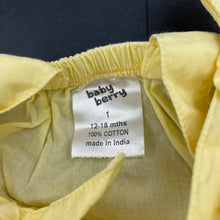 Load image into Gallery viewer, Girls Baby Berry, lightweight cotton summer romper, GUC, size 1,  