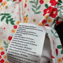 Load image into Gallery viewer, Girls Cotton On, floral long sleeve swim one-piece, EUC, size 000,  