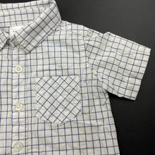Load image into Gallery viewer, Boys Tiny Little Wonders, cotton short sleeve shirt, EUC, size 0,  