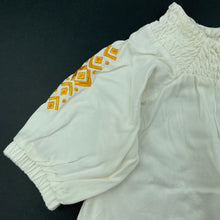 Load image into Gallery viewer, Girls Sudo, embroidered lightweight long sleeve top, EUC, size 2,  