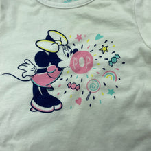 Load image into Gallery viewer, Girls Disney, Minnie Mouse cotton t-shirt / top, GUC, size 1,  