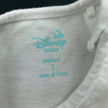 Load image into Gallery viewer, Girls Disney, Minnie Mouse cotton t-shirt / top, GUC, size 1,  