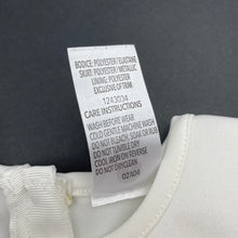 Load image into Gallery viewer, Girls Dymples, lined metallic party dress, EUC, size 1, L: 46cm