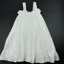 Load image into Gallery viewer, Girls Target, lined embroidered cotton summer dress, FUC, size 5, L: 62cm