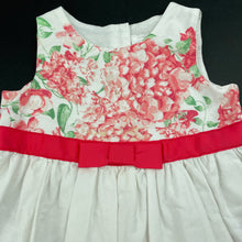 Load image into Gallery viewer, Girls Target, lined floral cotton party dress, GUC, size 2, L: 51cm
