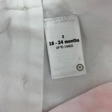 Load image into Gallery viewer, Girls Target, lined floral cotton party dress, GUC, size 2, L: 51cm