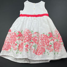 Load image into Gallery viewer, Girls Target, lined floral cotton party dress, GUC, size 2, L: 51cm