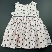 Load image into Gallery viewer, Girls Tiny Little Wonders, lined cotton party dress, FUC, size 0, L: 40cm