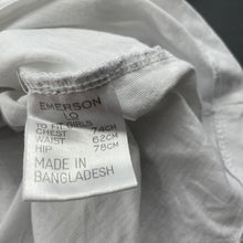 Load image into Gallery viewer, Girls Emerson, white cotton t-shirt / top, FUC, size 10,  