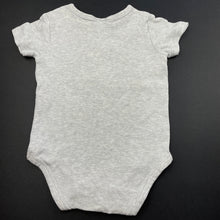 Load image into Gallery viewer, Boys Target, grey cotton bodysuit / romper, GUC, size 0,  