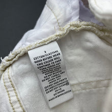 Load image into Gallery viewer, Girls Target, white stretch denim skirt, adjustable, L: 24cm, GUC, size 3,  