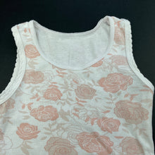 Load image into Gallery viewer, Girls Big Softies, floral cotton singlet top, GUC, size 2,  