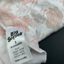 Load image into Gallery viewer, Girls Big Softies, floral cotton singlet top, GUC, size 2,  