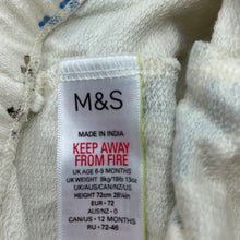 Load image into Gallery viewer, Boys M&amp;S, cotton casual pants, elasticated, GUC, size 0,  