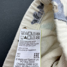 Load image into Gallery viewer, Boys M&amp;S, cotton casual pants, elasticated, GUC, size 0,  