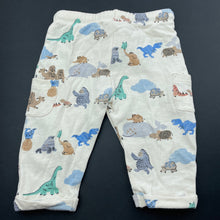 Load image into Gallery viewer, Boys M&amp;S, cotton casual pants, elasticated, GUC, size 0,  