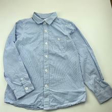Load image into Gallery viewer, Boys Target, blue cotton long sleeve shirt, FUC, size 8,  