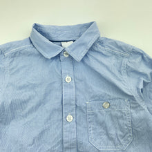 Load image into Gallery viewer, Boys Target, blue cotton long sleeve shirt, FUC, size 8,  