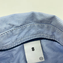 Load image into Gallery viewer, Boys Target, blue cotton long sleeve shirt, FUC, size 8,  