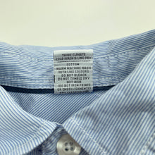 Load image into Gallery viewer, Boys Target, blue cotton long sleeve shirt, FUC, size 8,  