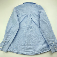 Load image into Gallery viewer, Boys Target, blue cotton long sleeve shirt, FUC, size 8,  