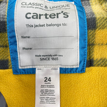 Load image into Gallery viewer, Boys Carters, hooded puffer jacket / coat, GUC, size 2,  